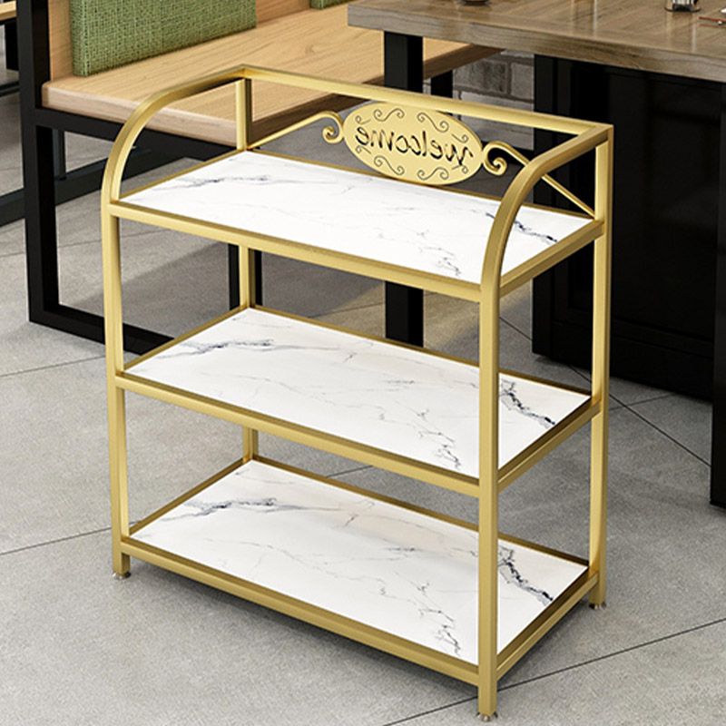 3-Tier Open Storage Prep Table Home Dining Modern Kitchen Trolley