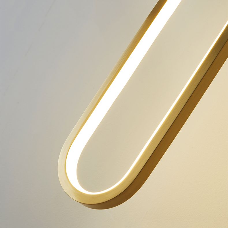 Oval Shade Metal Wall Sconce Modern Style 1 Light Wall Mounted Light