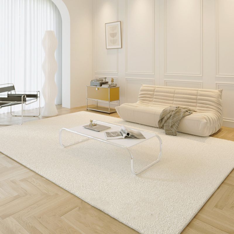 Tapis moderne violet clair mélangeant des couleurs unies, avec envers antidérapant, pour la décoration de la maison