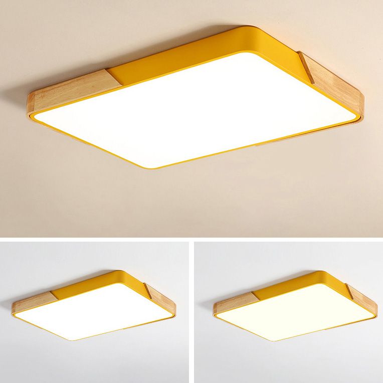 Plafonnier nordique Macaron LED plafonnier encastré pour balcon couloir