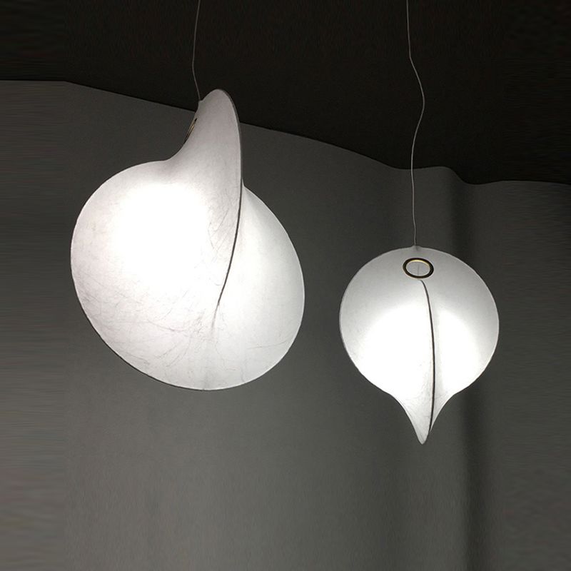 Luminaire de suspension en soie
