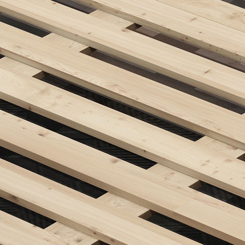 Contemporary Grey Leather Upholstered Standard Bed, Rectangular Panel Bed