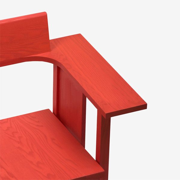 Modern Simple Arm Chair Solid Wood Frame Guest Chair for Dining Room
