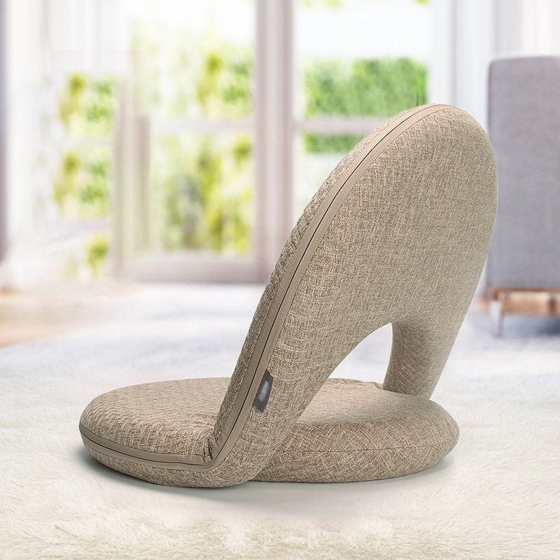 20.08"L X 19.69"W X 19.69"H Modern Split Back Armless Chair for Living Room