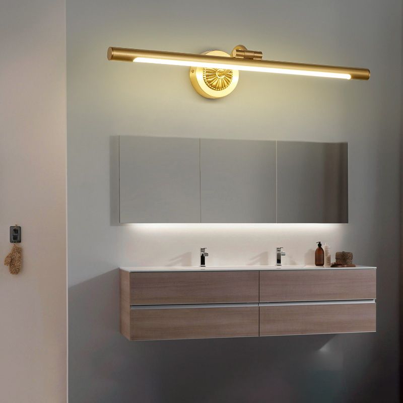 LED Simple Makeup Mirror Light Modern Bagni bagno Specchio a specchio Fronte lampada