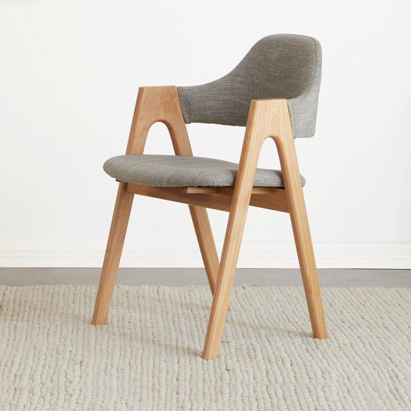 Kitchen Chairs Modern Solid Wood Armless Chairs for Dining Room