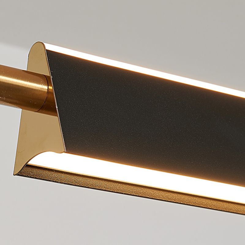 Estilo moderno Shape Shape Island Light Metal 2 Lights Island Light for Office