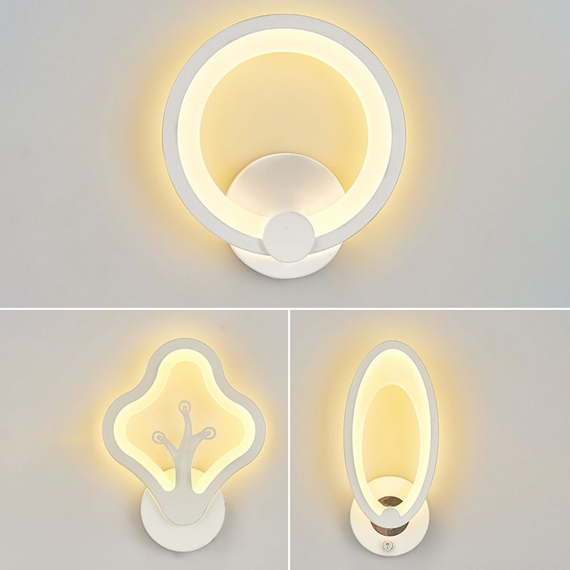 Modern Minimalist Style Wall Light Fixtures Acrylic Sconces