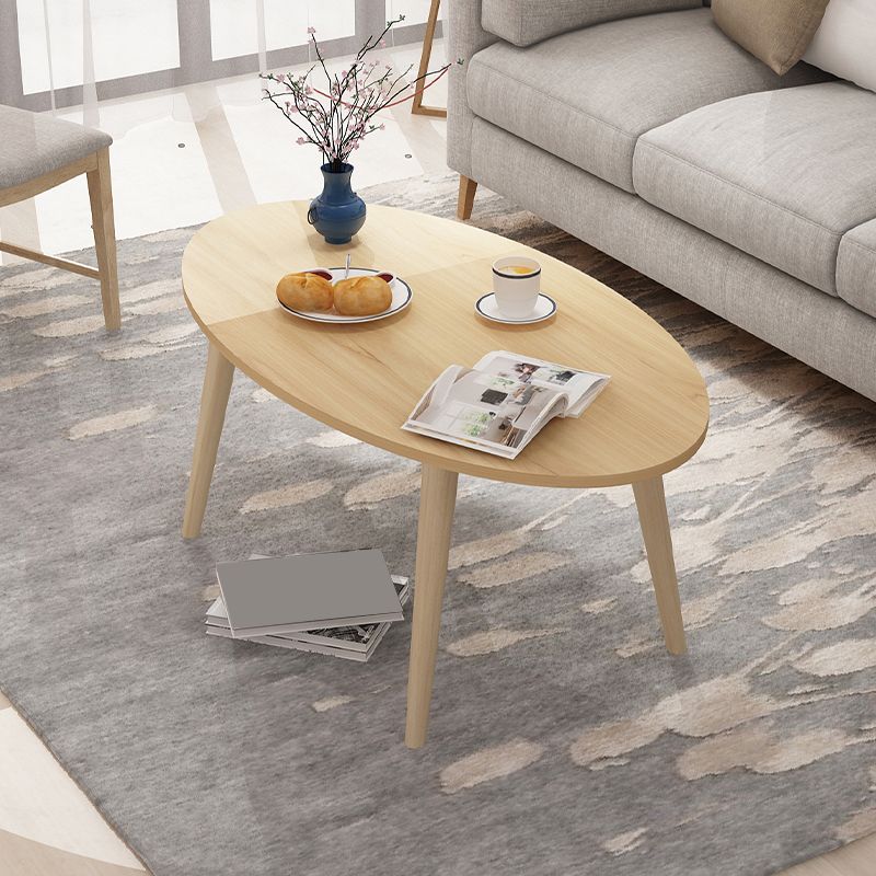 Country Farmhouse Coffee Table Folding Wooden Coffee Cocktail Table