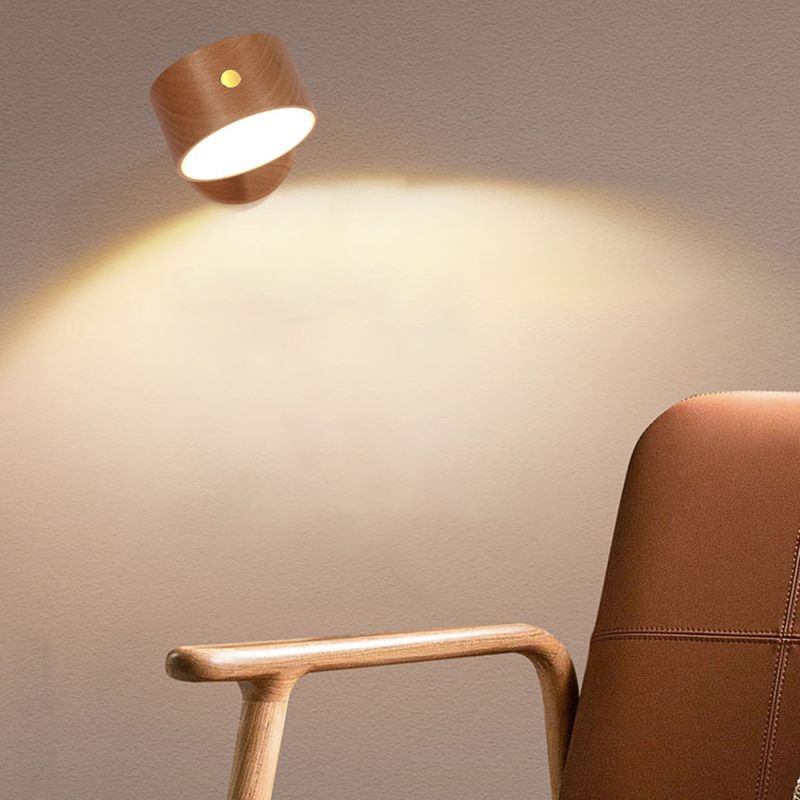 Modern Style Sconce Light Fixtures Wooden Wall Sconce Lighting for Bedroom
