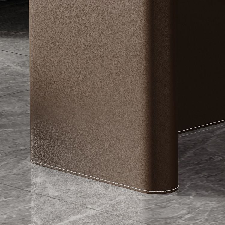 Modern Style Stone Bar Dining Table Rectangle Bar Table for Living Room