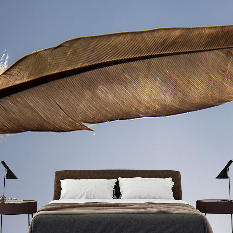 Plumage Wall Murals for Sleeping Room, Moisture Resistant, Personalised Size