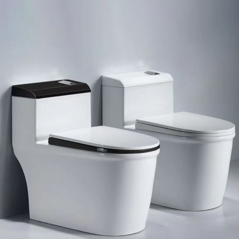 Modern 1-Piece Toilet Bowl Floor Mount White Urine Toilet for Washroom