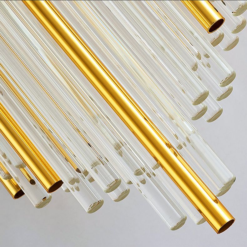 Lámpara de luz de apliques de cristal posmodernos de 2 cabezas de pared para sala de estar de dormitorio