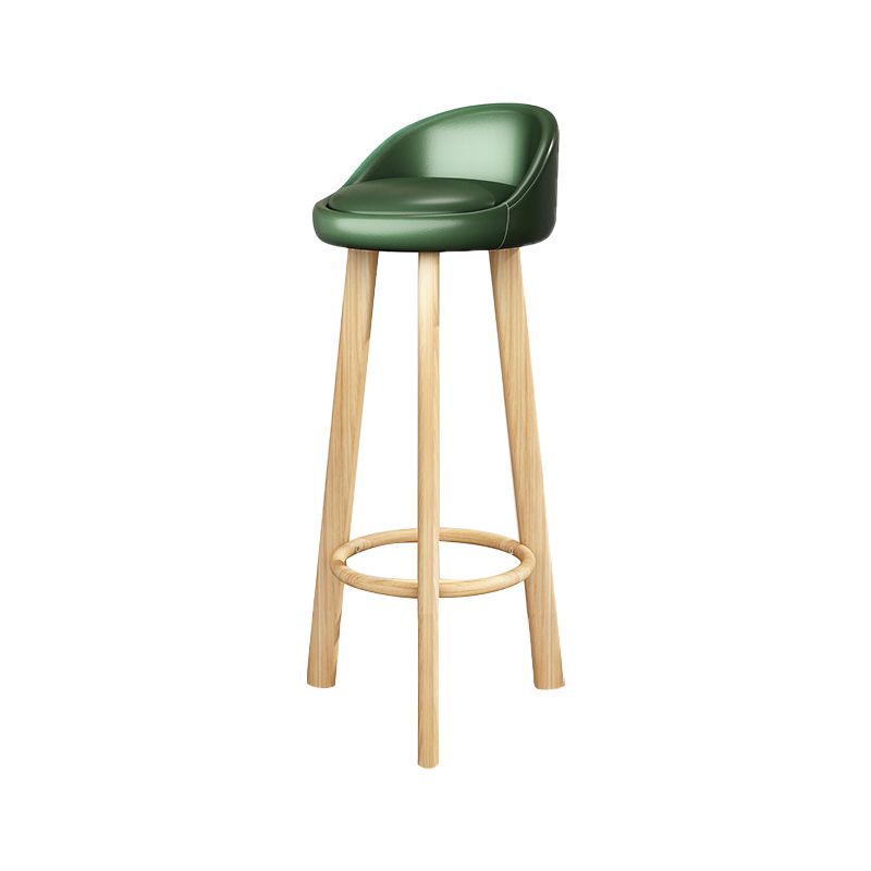 Taburete de bar sin brazos con respaldo moderno, taburete de bar de acero para cajero con cojín