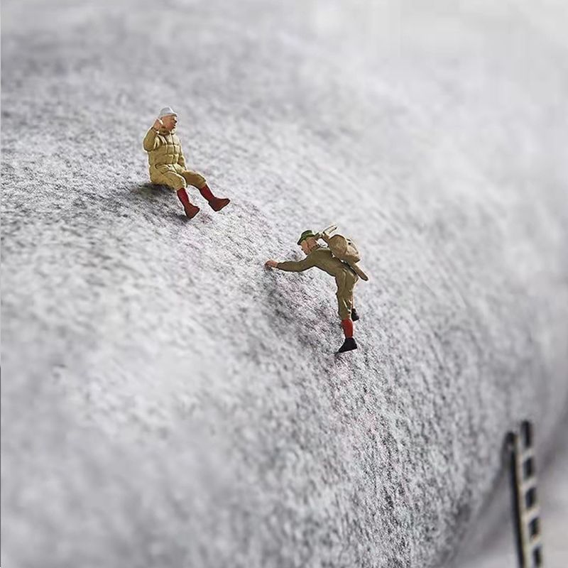 Modern Area Rug Leisure Contrast Panel Carpet Polyester Living Room Area Rug with Non-Slip Backing