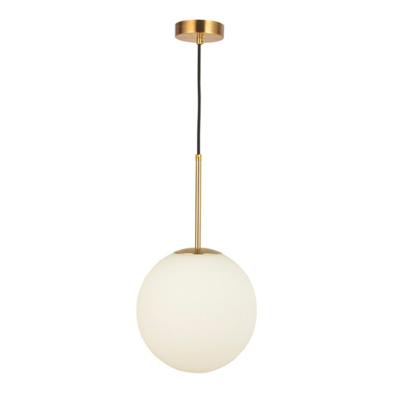 Salle à manger suspendu kit de pendentif sphérique contemporain avec 1 lumière
