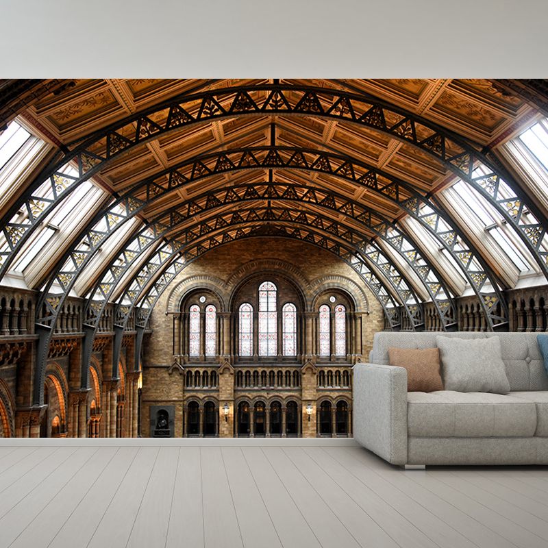 Famous Building Wall Mural Water Resistant Siting Room Mural, Made to Measure