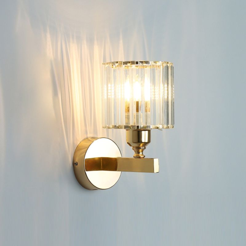 Lampes murales géométriques de style moderne Crystal Multi Lights Lights