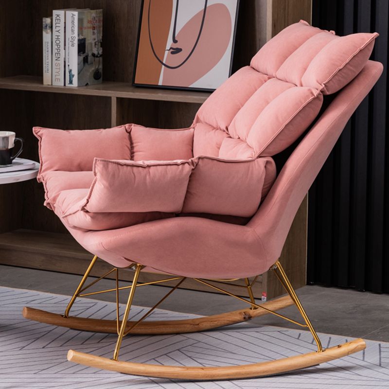 Single Lazy Sofa Rocking Chair Indoor Rocking Chair for Bedroom