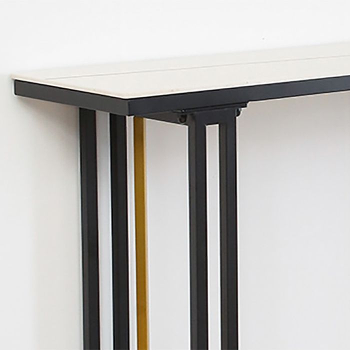 1/2/4/7 Pieces Modern Rectangular Pub Table Set Sintered Stone Top Bistro Table Set