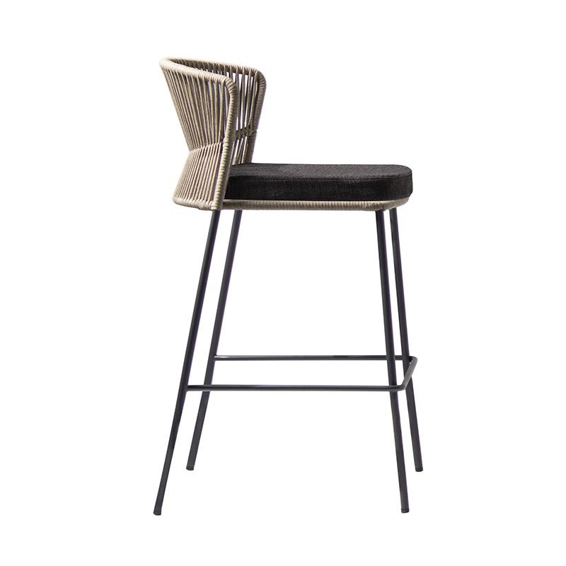 Metal Bar Table Set 1/3 Pieces Modern Bar Table Set for Outdoor