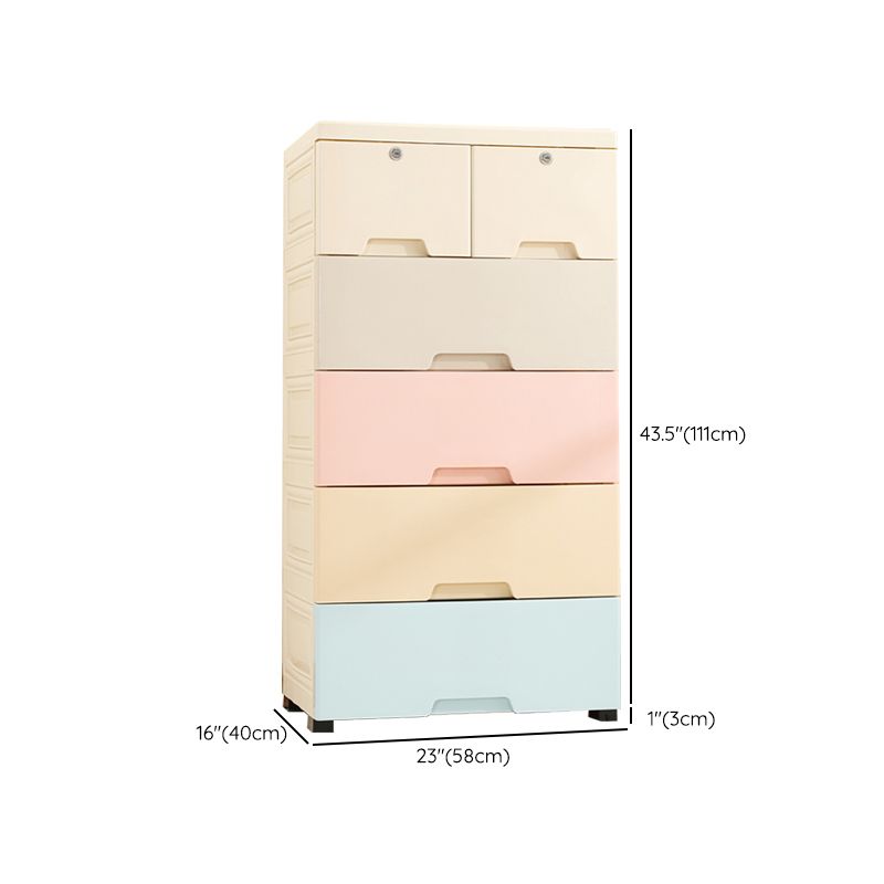 Plastic Storage Cabinet with Lock Contemporary Non-Hanging Armoire