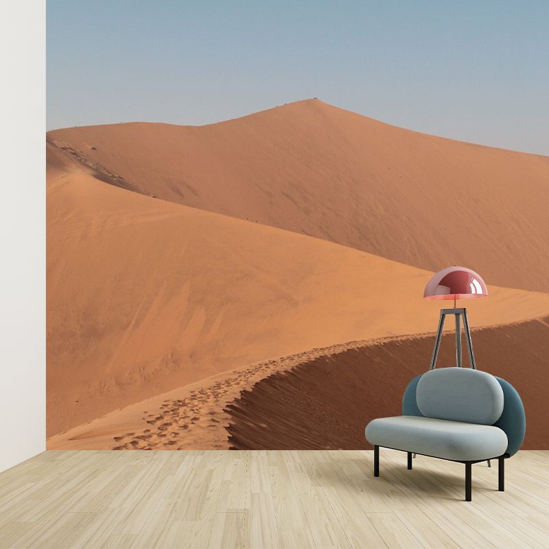 Huge Desert View Mural Wallpaper Water-Proof Wall Covering for Sleeping Room