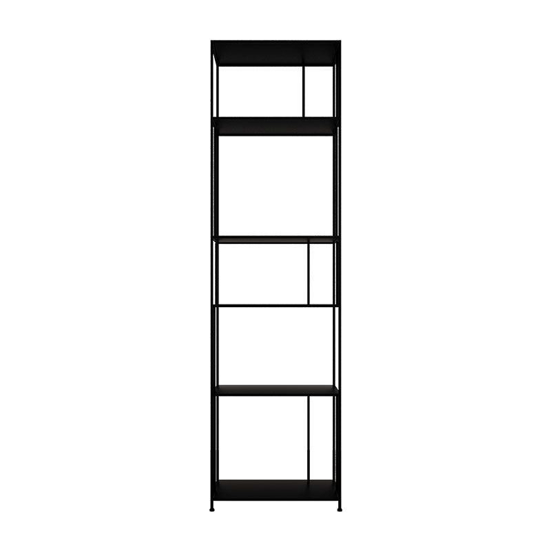 Modern Metal Etagere Bookshelf Vertical Iron Bookshelf for Living Room