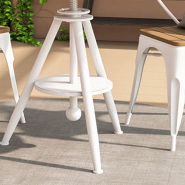 Modern Style 1/2/3/5 Pieces Metal Dining Set Reclaimed Wood Table Set