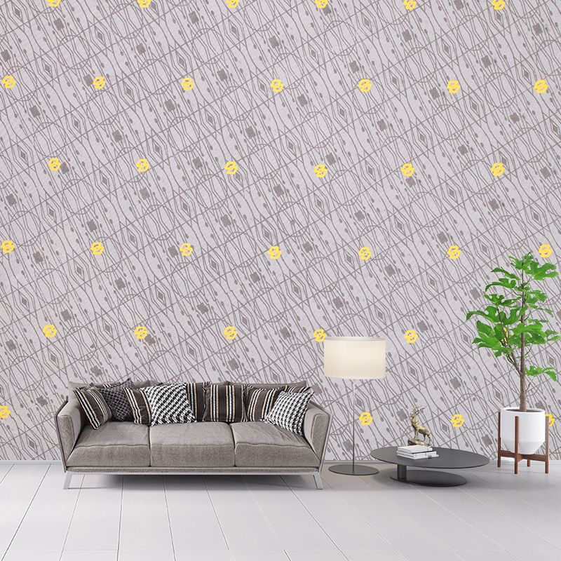 Geometry Pattern Wall Mural Home Living Room Bedroom Decals, Custom Size