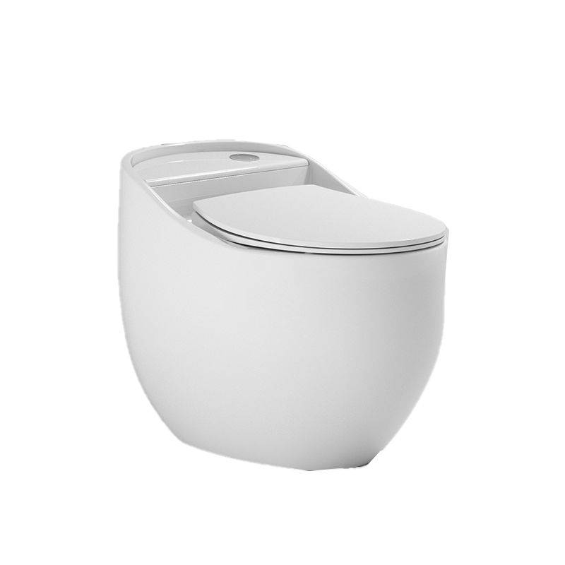 Contemporary Siphon Jet Toilet Bowl Slow Close Seat Included Urine Toilet for Washroom