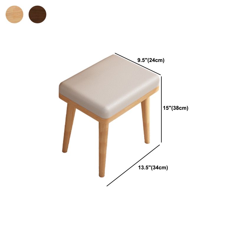 Solid Wood Make-up Vanity Scandinavian 3 Drawer Vanity Dressing Table