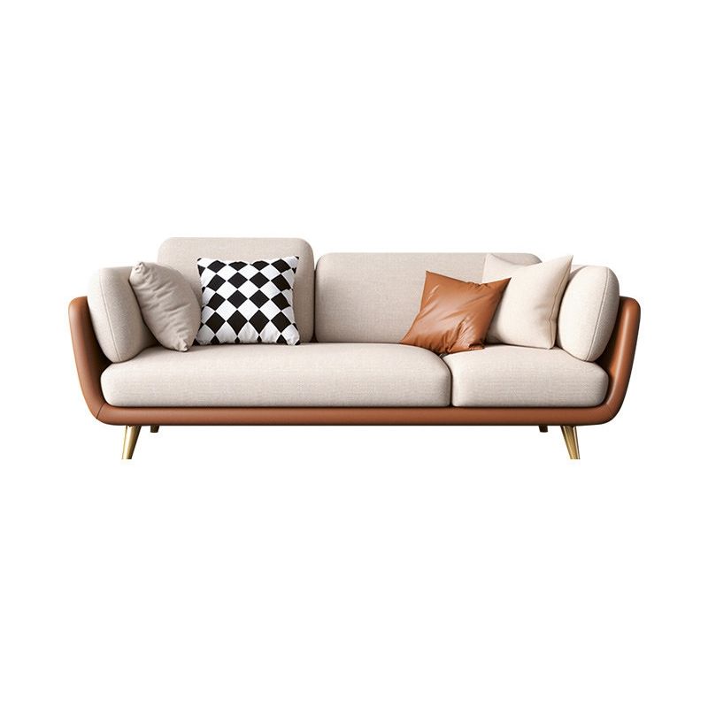 Zeitgenössischer Kissen Top Arm Liege Liebesseat für Wohnzimmer