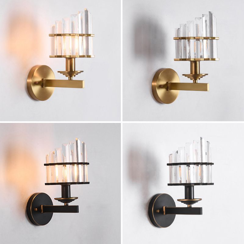 Unique Shape Wall Mount Light Fixture Modern Wall Mounted Lighting in Gold for Living Room
