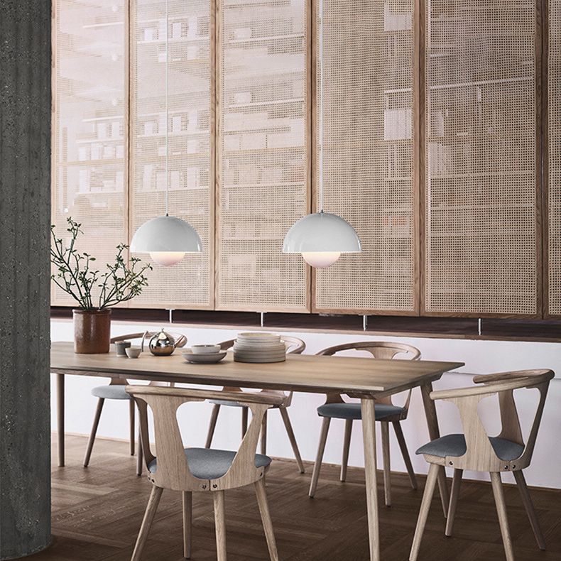 Macaron Creative Drop Lamp Metal 1-Light Dining Room Hanging Lightture