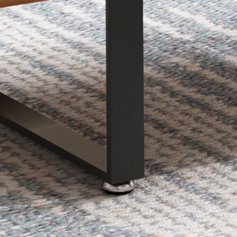 Nordic Rectangular Coffee Cocktail Table Wooden Sled Coffee Table