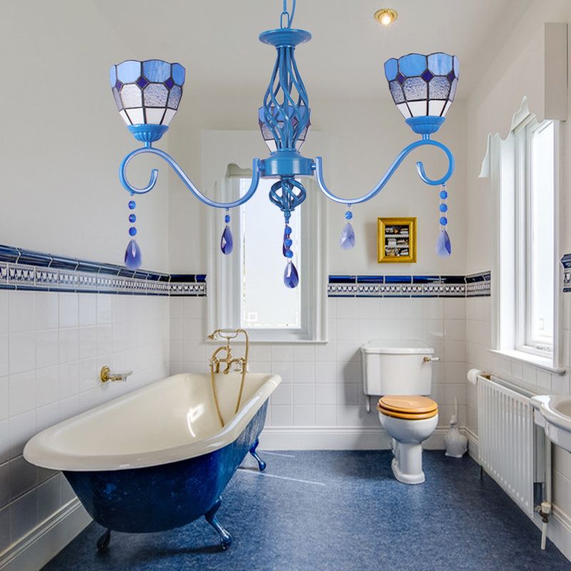 Mediterraner kuppel hängende Licht mit 12 -Zoll