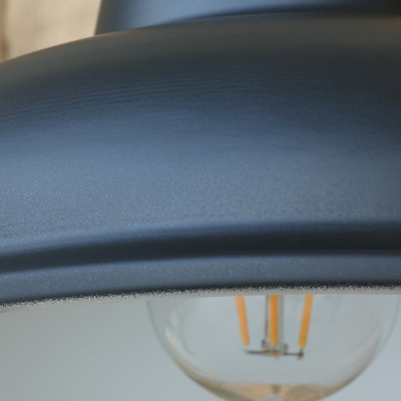 American Retro Industrial Style Saucer Wall Sponce Metal 1 Light Sponces