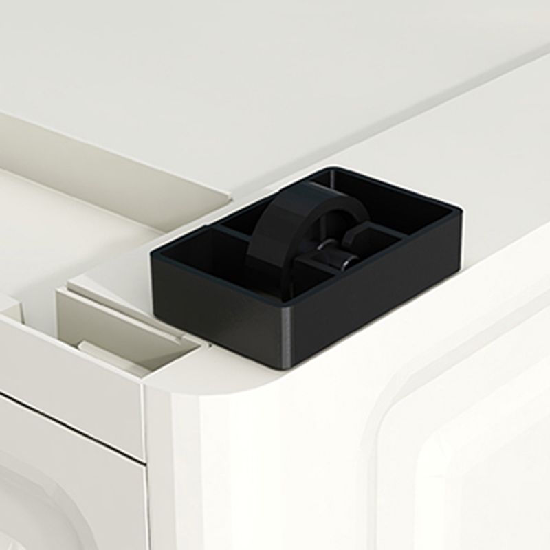 Contemporary Plastic Non-Hanging Armoire 1-Shelf Home Storage Cabinet