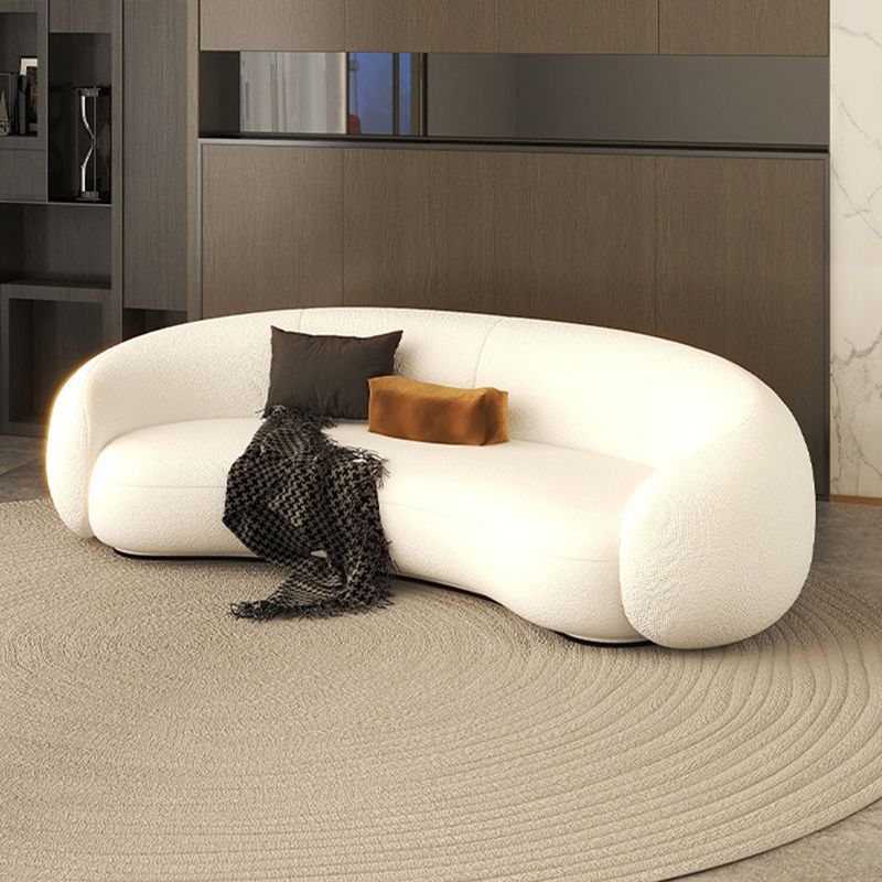 Scandinavian Tight Back Sofa with Tuxedo Arm for Apartment and Living Room