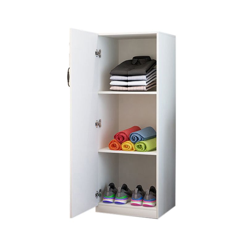 Hinged Wardrobe Closet Non-Hanging Wardrobe Armoire for Bedroom