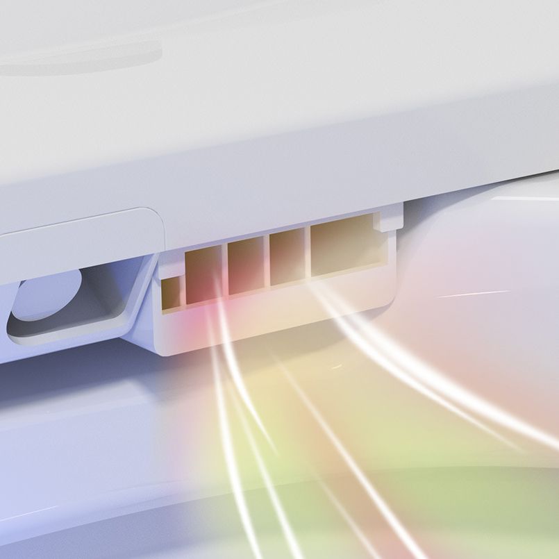 Contemporary One-Piece Toilet Bowl Floor Mounted Urine Toilet for Washroom