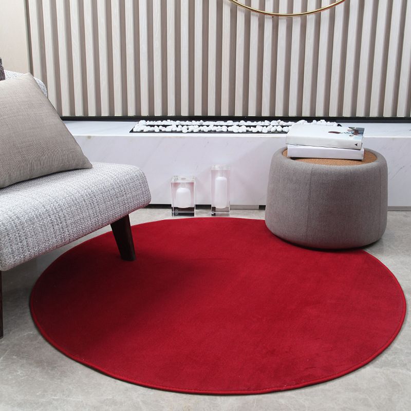 Tapis intérieur moderne Polyester tapis sans glissement lavable pour le salon