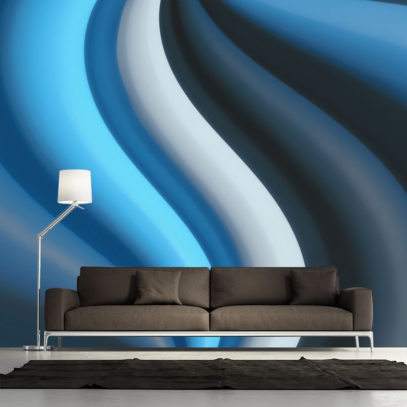 Water Resistant Abstract Mural Wallpaper for Living Room, Made to Measure