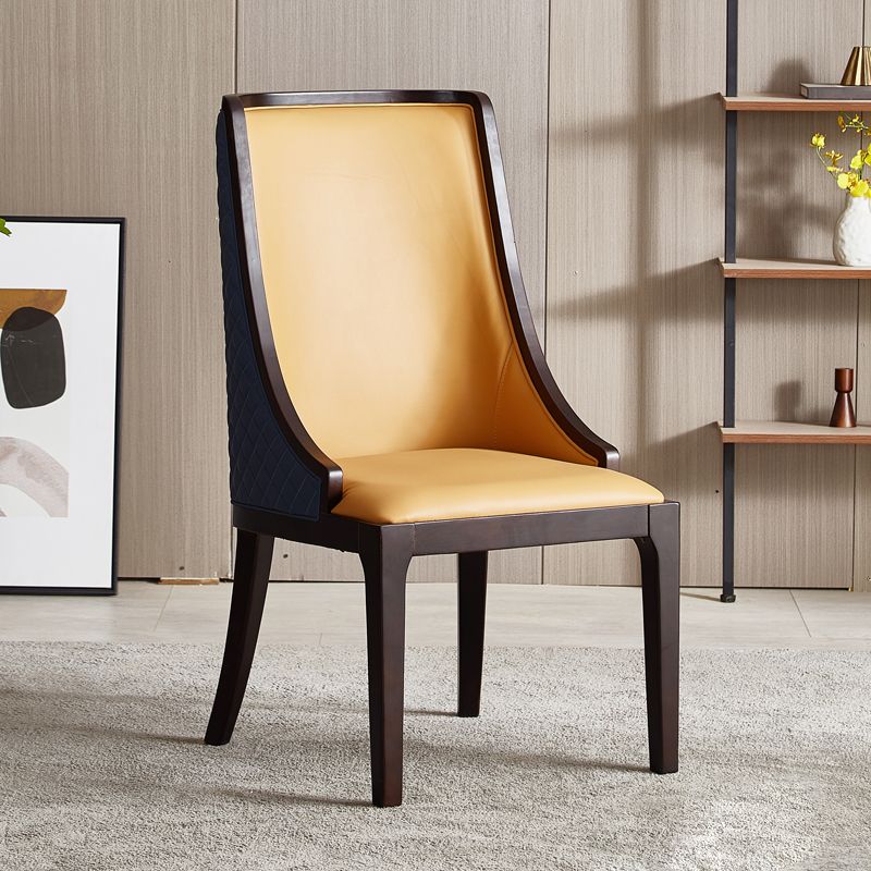 Traditional Armless Dining Chairs Upholstered Dining Accent Chair