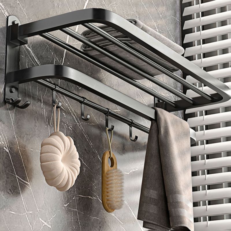 Modern Grey Bathroom Accessory Set Bath Shelf Bath Hardware Set