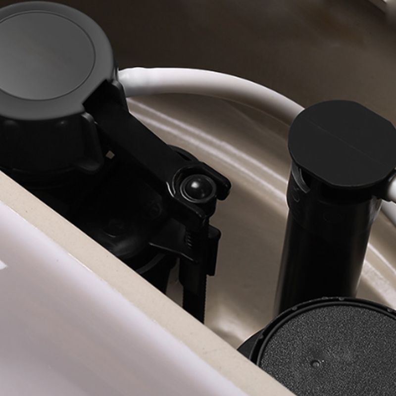 Contemporary Floor Mount Flush Toilet Siphon Jet Urine Toilet for Bathroom