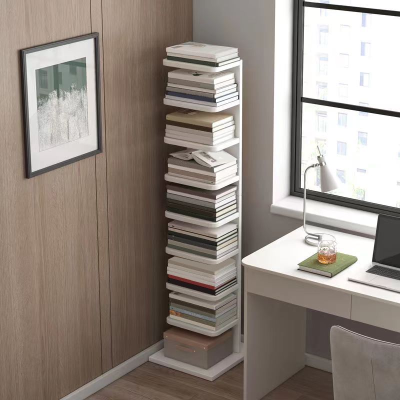 13" Wide Contemporary Shelf Closed Back Shelves Included Bookcase