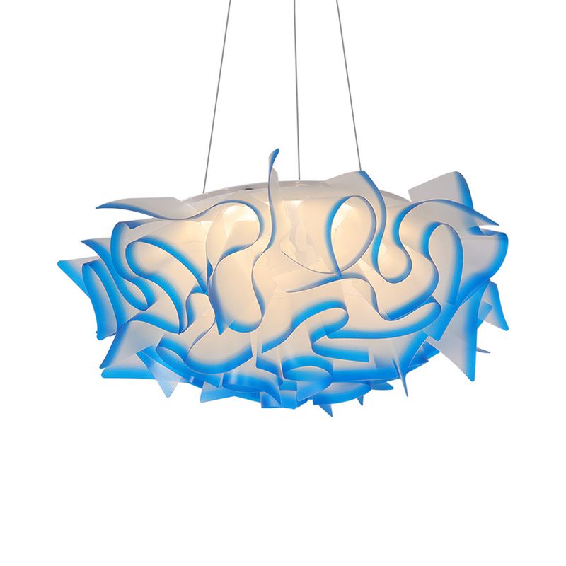 Blumengestaltung Anhänger Leicht Art Deco Acryl 1 hellrosa/orange/blaue Decke Anhänger für Esszimmer